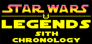 Star Wars Sith Chronology