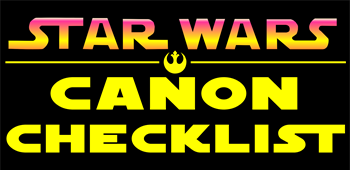 Star Wars Canon Checklist